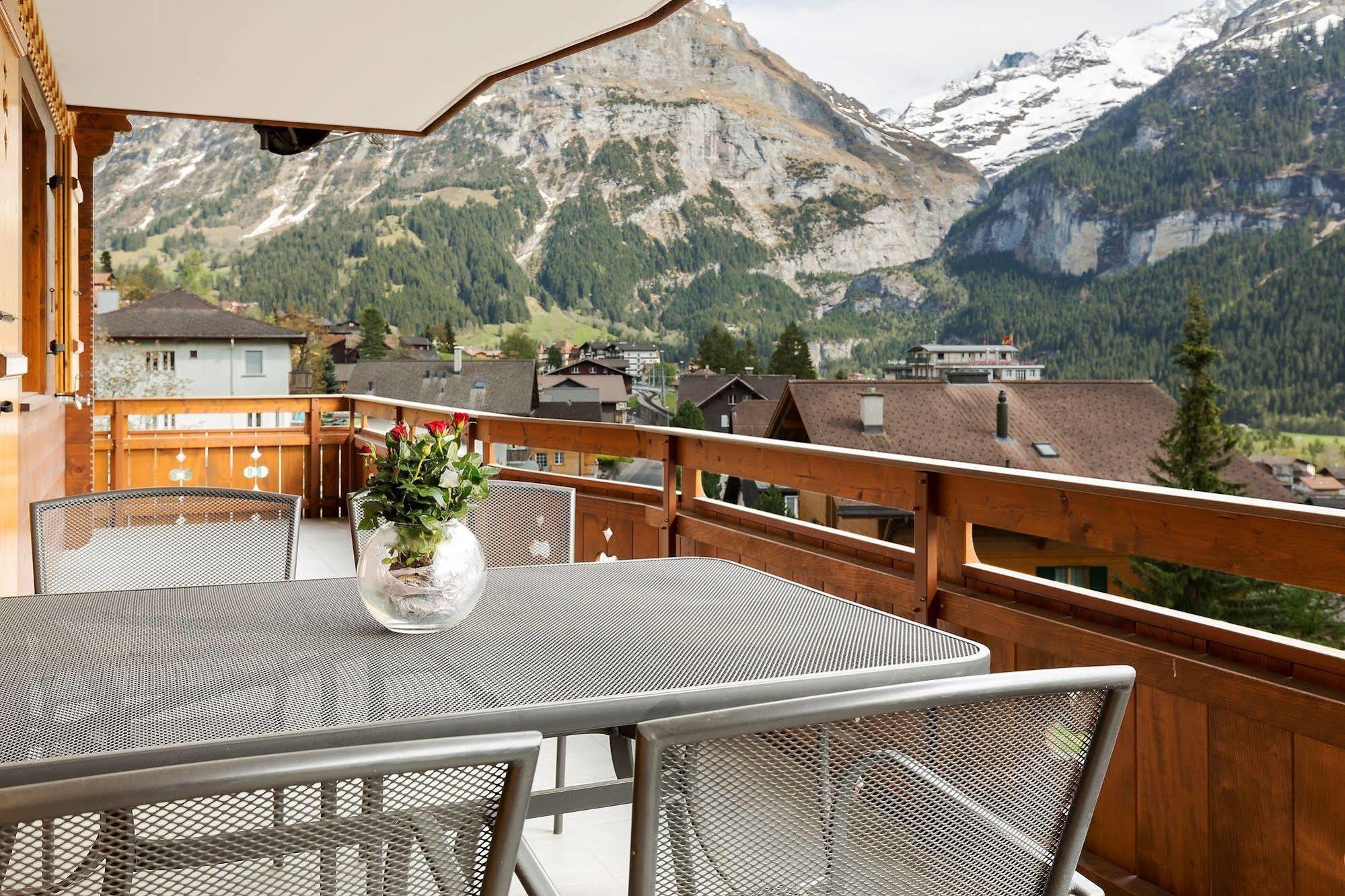Apartment Kiwi Links - Griwa Rent Ag Grindelwald Exteriör bild