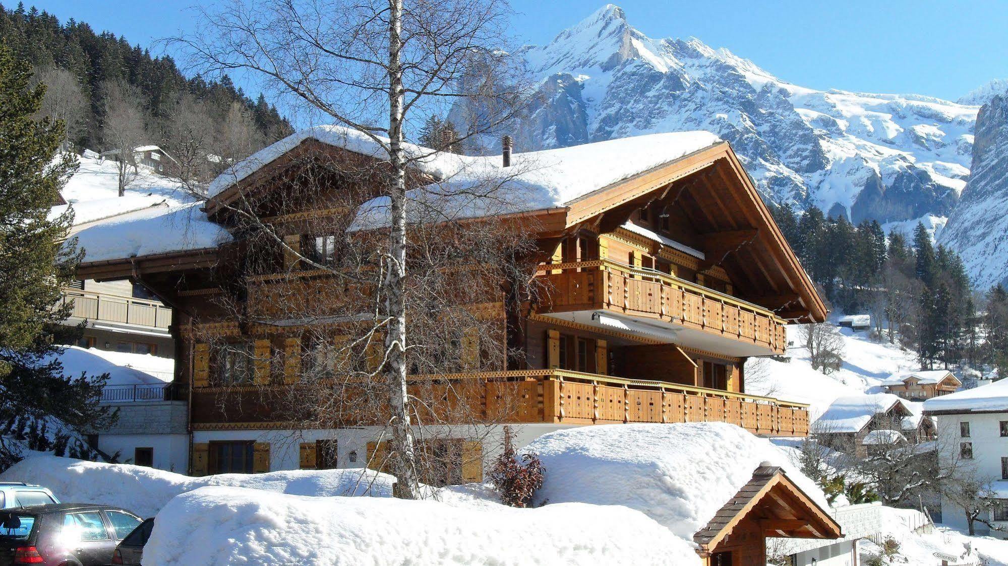 Apartment Kiwi Links - Griwa Rent Ag Grindelwald Exteriör bild